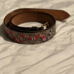Gucci Snake Belt